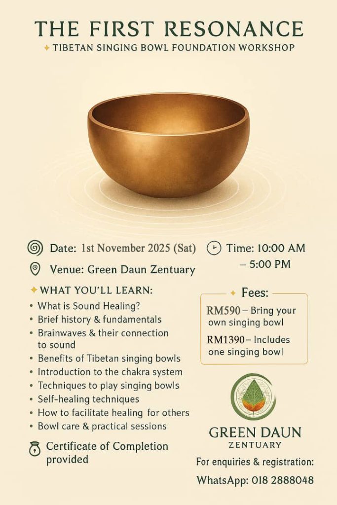 Malaysia Singing Bowl Class and Workshop