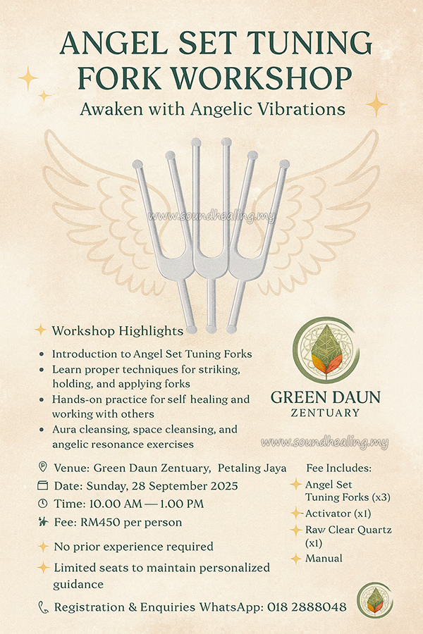 Malaysia Tuning Fork Class Workshop